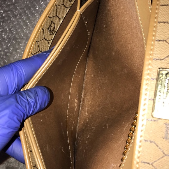 Christian Dior Flap Shoulder Bag/Clutch Bag authentic - VINTAGE - Picture 15 of 16